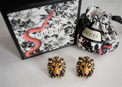 mens black gucci earrings|gucci mane earrings cost.